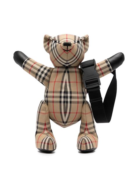 burberry teddy bear backpack|authentic Burberry dog collars.